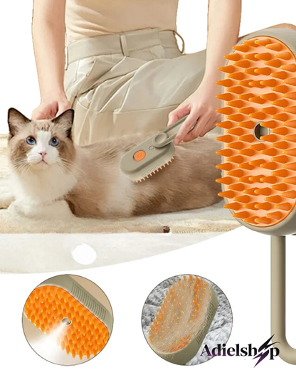 CEPILLO A VAPOR PARA MASCOTAS 3 EN 1